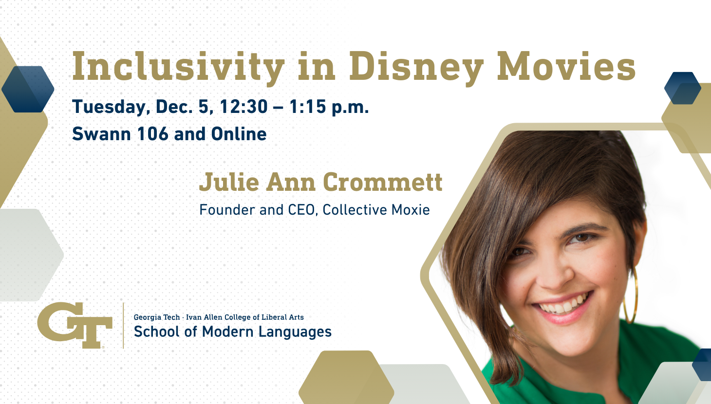 Inclusivity In Disney Movies With Julie Ann Crommett | School Of Modern ...