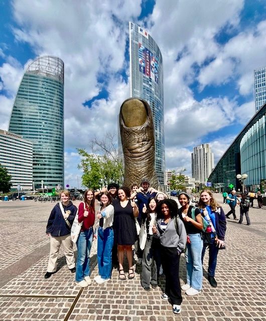 Students on the LBAT France 2024