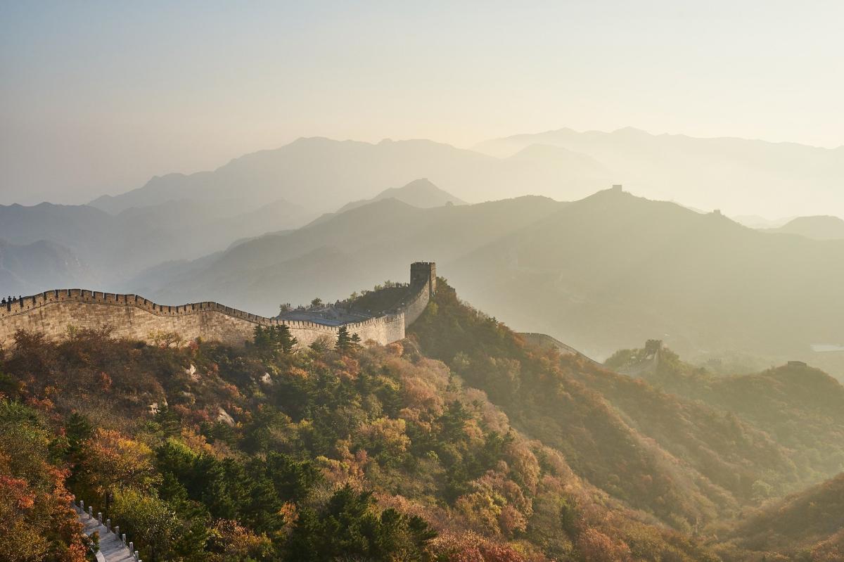 Landscape of the Great Wall of China